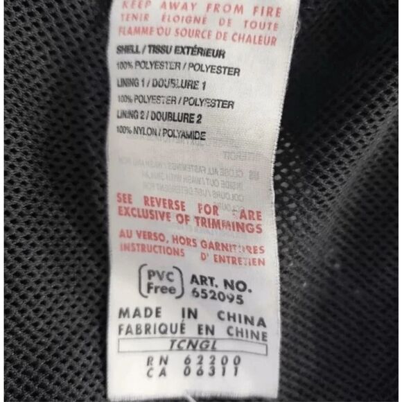 Puma Powercat Women Black Tracking Jacket Size L Mesh Lined Zipper Training - Picture 11 of 13